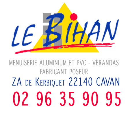 Vérandas menuiserie fermeture store Le Bihan à Cavan en Côtes d'Armor
